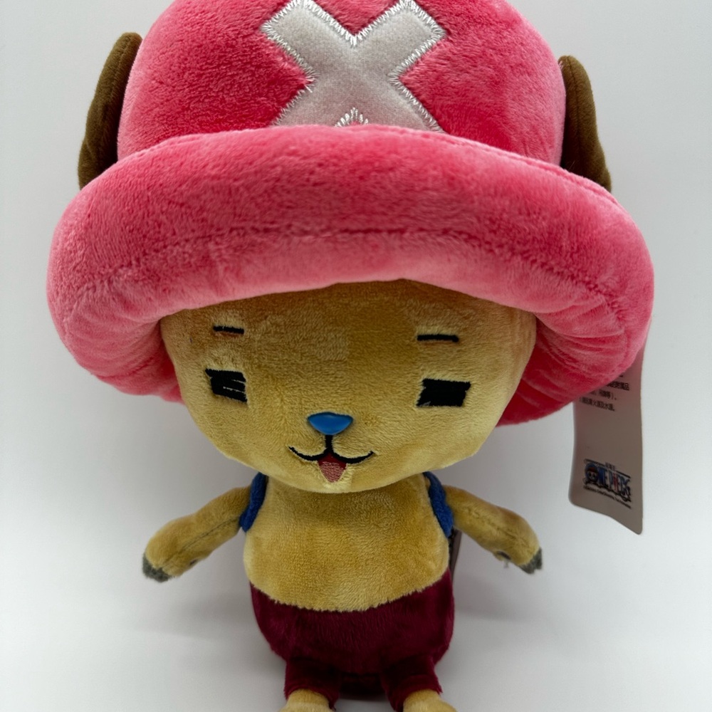 Chopper Pink X Hat One Piece Big Head Joy Plushie